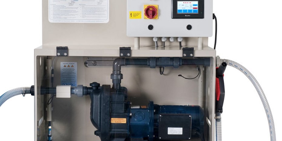 Chemical-Resistant Pumps, Dosing Function, Screw Electroplating