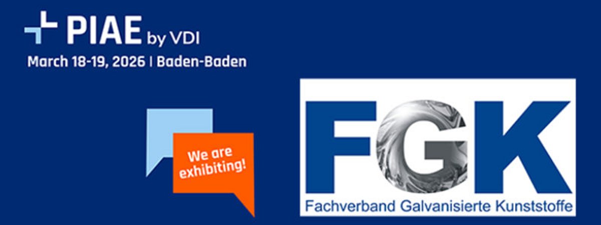 FGK PIAE 2026 Galvanized plastics