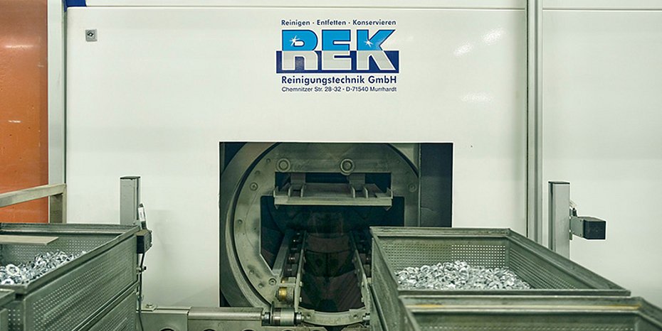 Entfettungsanlage Motorproduktion