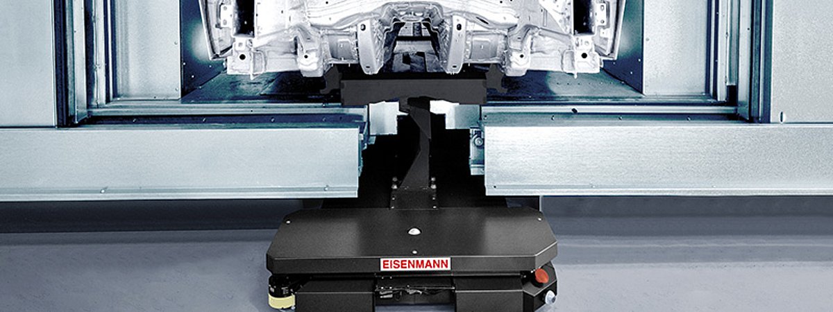 Eisenmann driverless transport system body painting