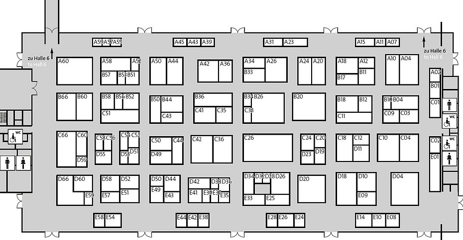 Hallenplan Parts2clean 2022