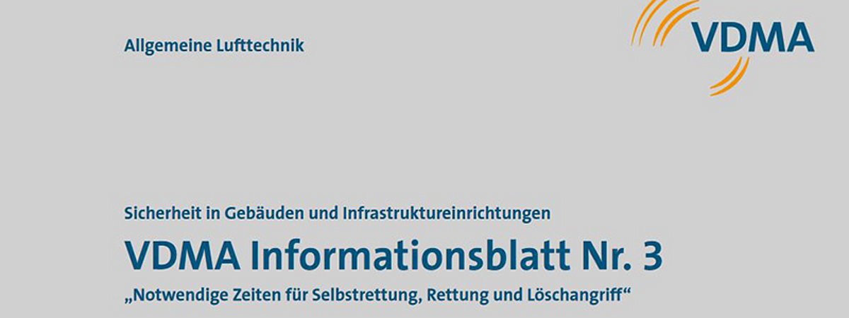 VDMA Information Sheet Fire Protection Smoke Extraction