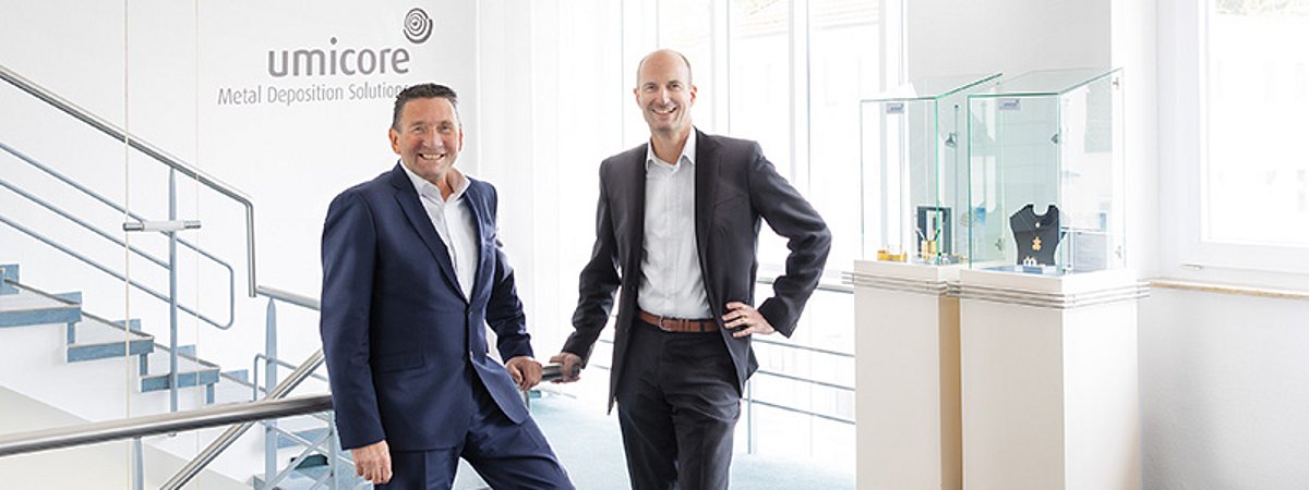 Umicore Galvanik new Managing Director Michael Herkommer