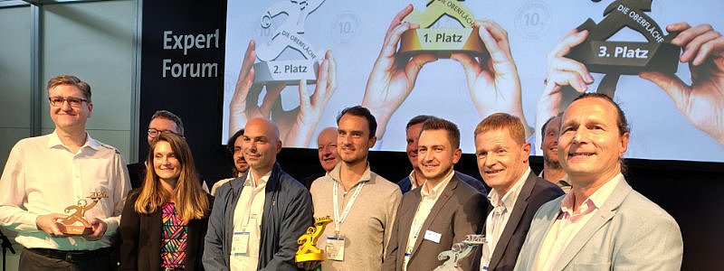 Stuttgart Surface Technology Award “Die Oberfläche” Award Winners