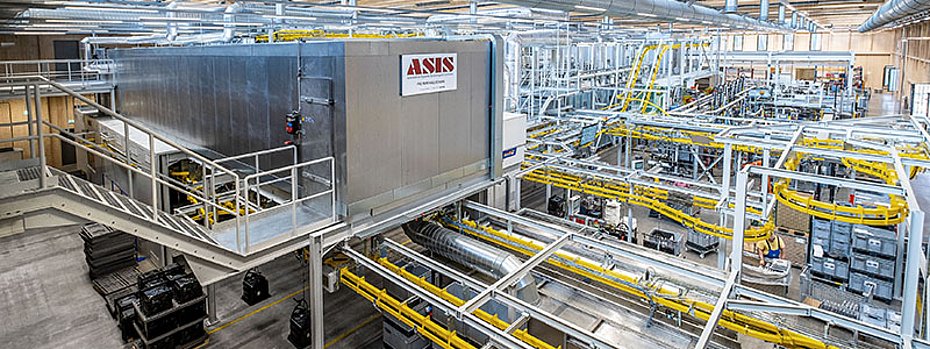 Asis fully automatic powder enameling
