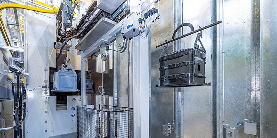Asis fully automatic powder enameling