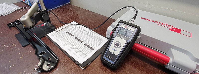 Optisense Metob coating thickness measurement 
