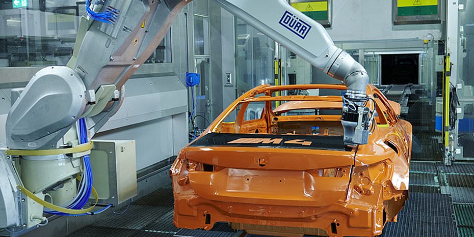 Nachhaltigere Automobil-Lackiererei