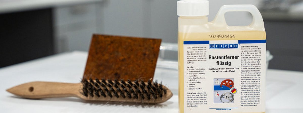 Weicon rust remover liquid rust removal