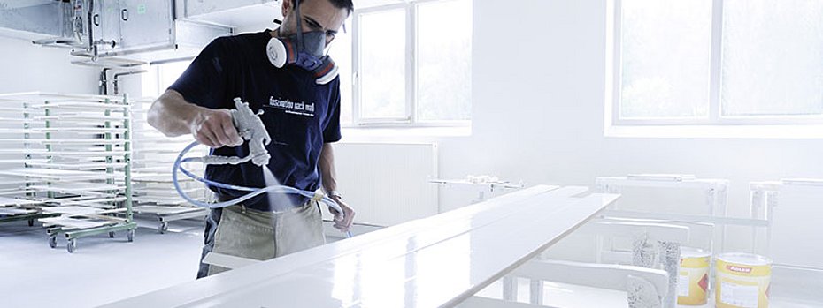 Conversion to water-based paint