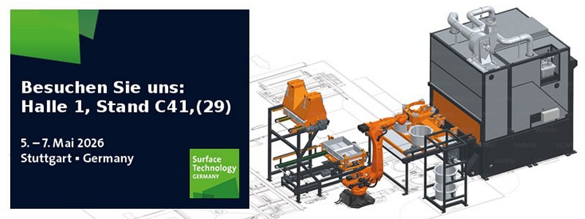 WMV SurfaceTechnology 2026 Robot automation Pulz Xtend coating system