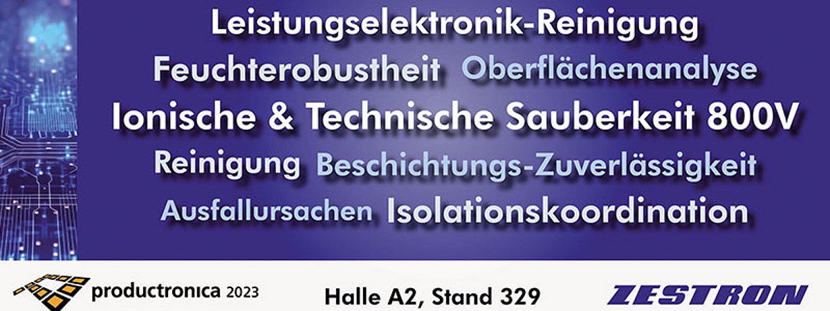 Zestron Productronica 2023