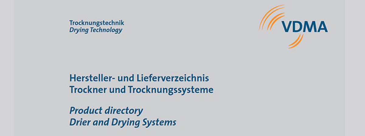 Delivery List Dryers Drying Systems VDMA Drying