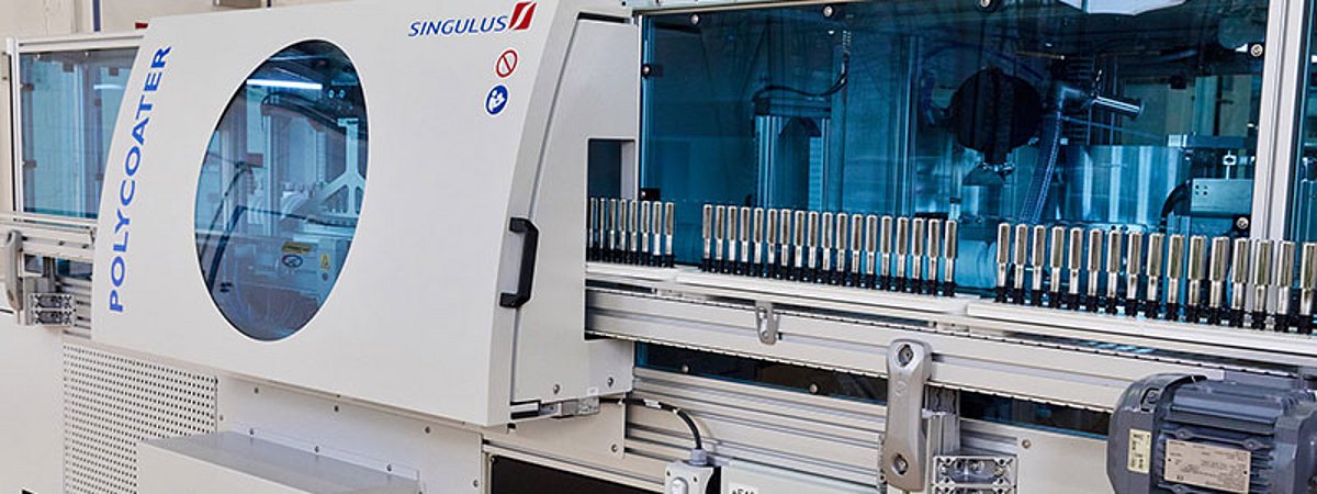 Singulus Technologies Cathode sputtering system PVD coatings Polycoater