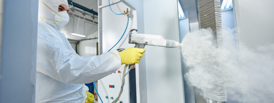 Training industrial painting technology