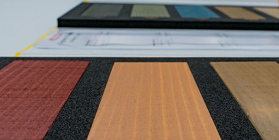 Color trends wood construction