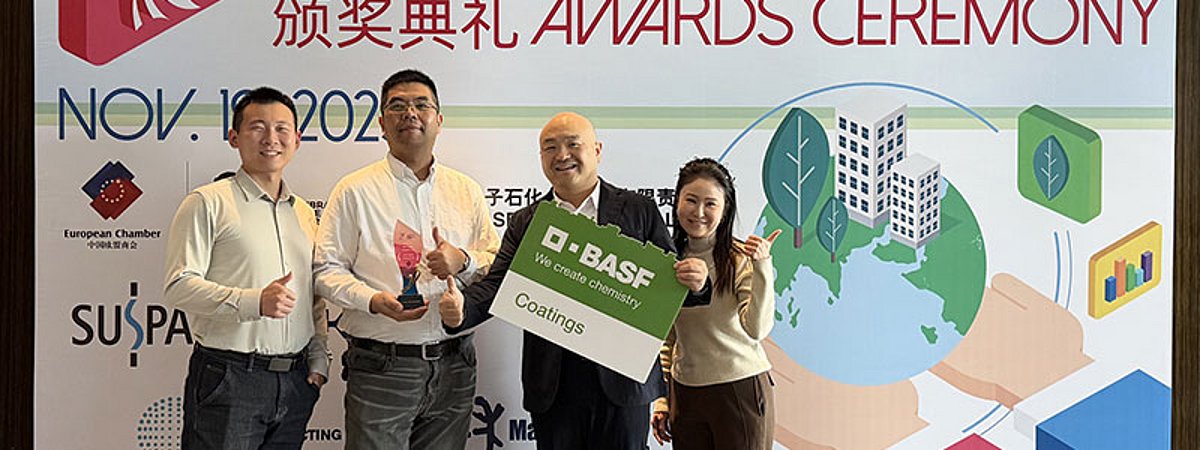 BASF Coatings Green Impact Pioneer Award
