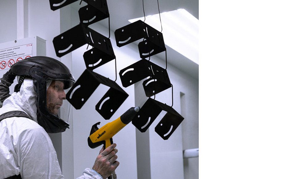 New Powder Coating System for Sheet Metal Components