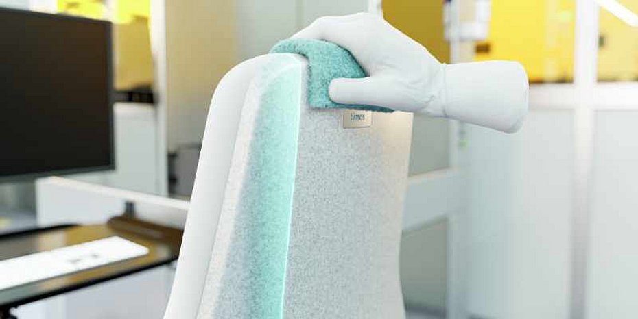 Powder coating work chair cleanroom ESD