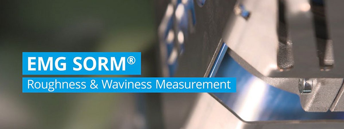 Roughness and waviness measurement hot-dip coating lines EMG Sorm Elexis