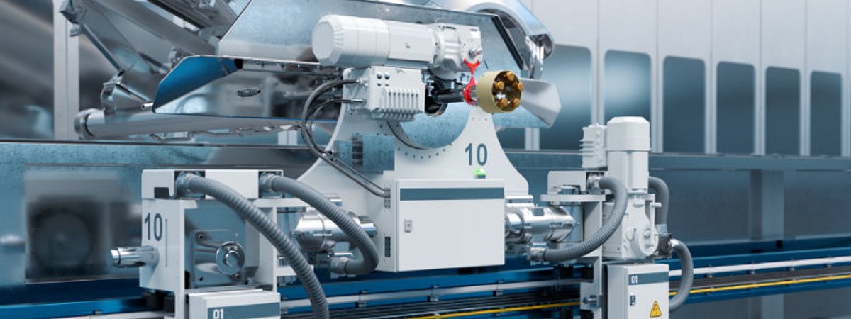 Dürr electric rotary dip process RoDip