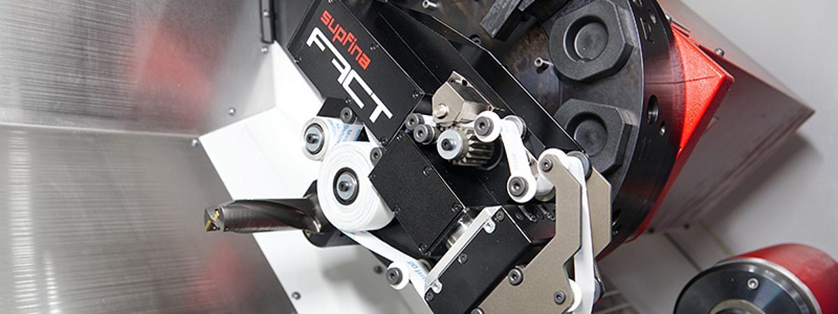 Supfina Fact Belt Finish Attachment DeburringExpo 2023