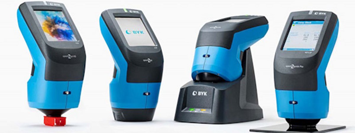 BYK spectrophotometer color quality control