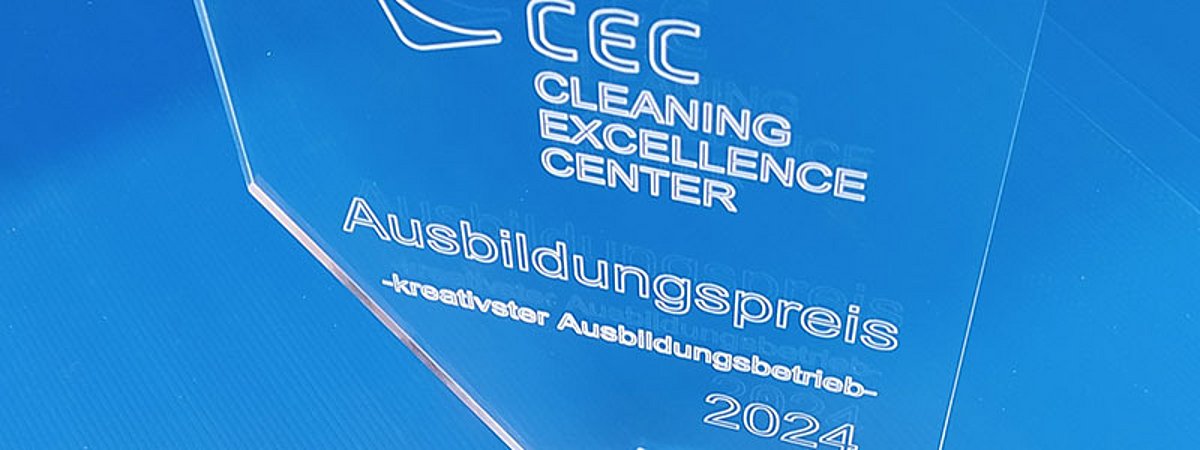 CEC Training Award 2024 Cleaning Excellence Center