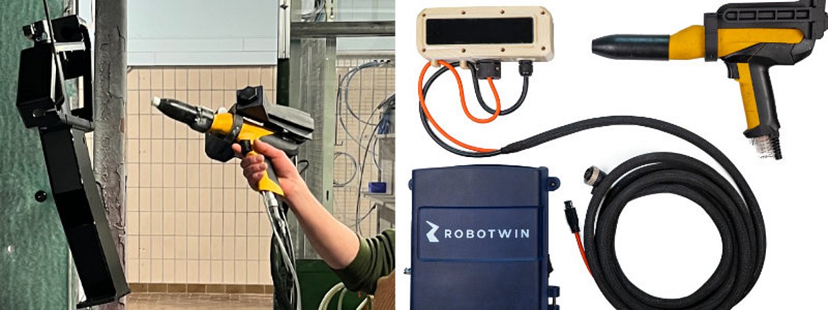 Reiter painting robot teach-in without programming