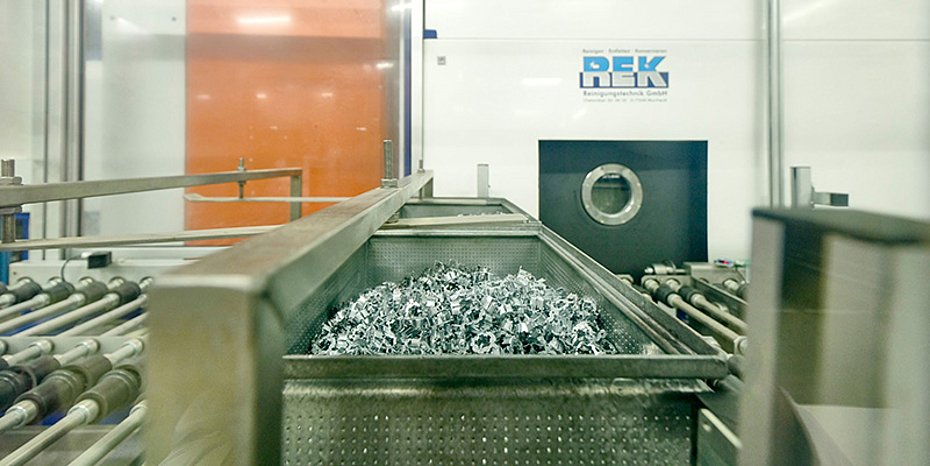 Entfettungsanlage Motorproduktion