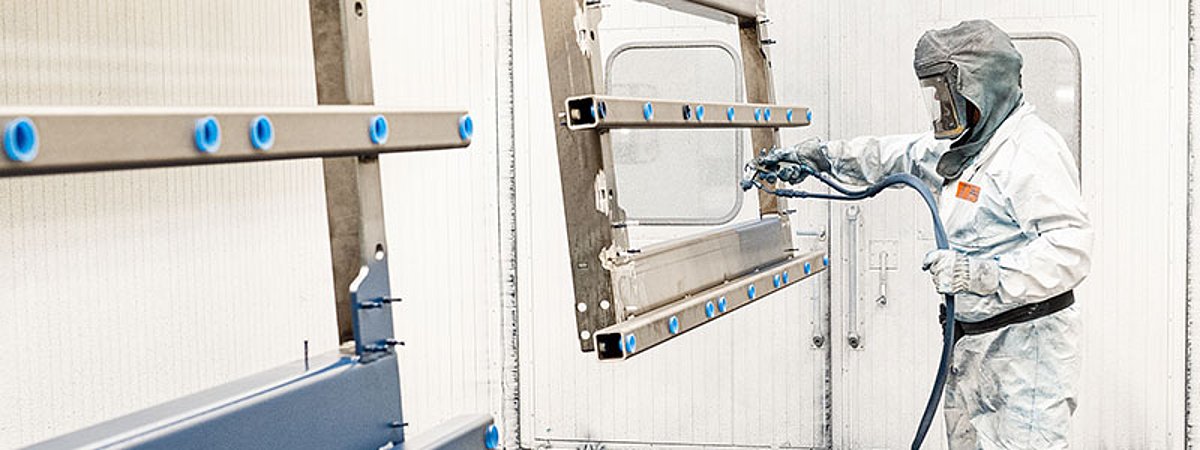 Oltrogge spray gun action Binks