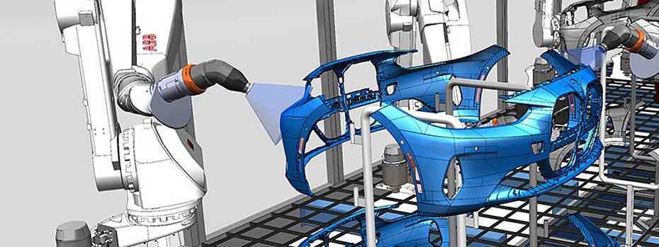 Kunststoff Lackieranlage Industrie 4.0