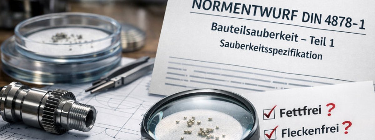 Draft standard DIN 4878-1 Component cleanliness