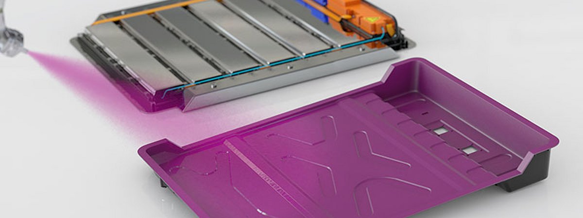 Evonik fire protection coating Tego Therm battery housing