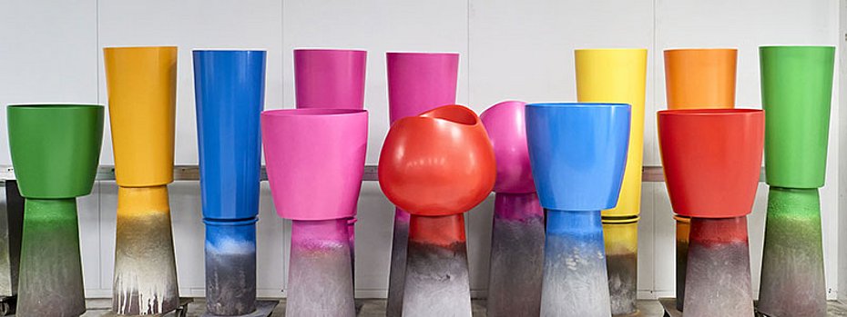 PVC water paint coating plant pots