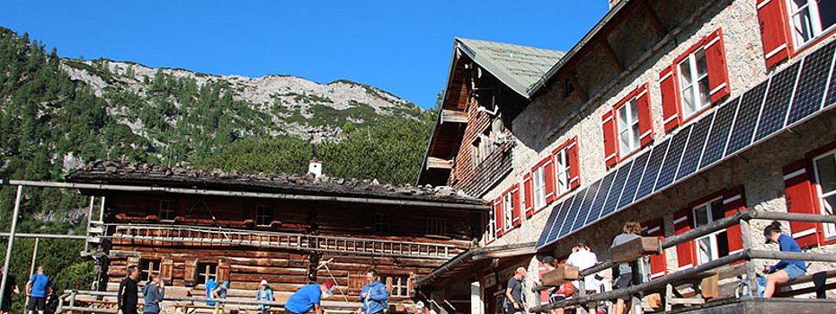 Hochbeständiger Korrosionsschutz für Berghütten-Dach
