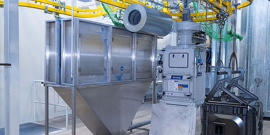 Asis fully automatic powder enameling