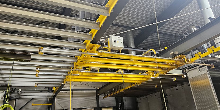 Automatic Coating Machine, Powder Coating Booth, Productivity Improvement, Automation