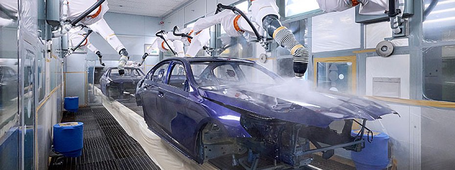 Vehicle paint shops Conversion dry separation BMW