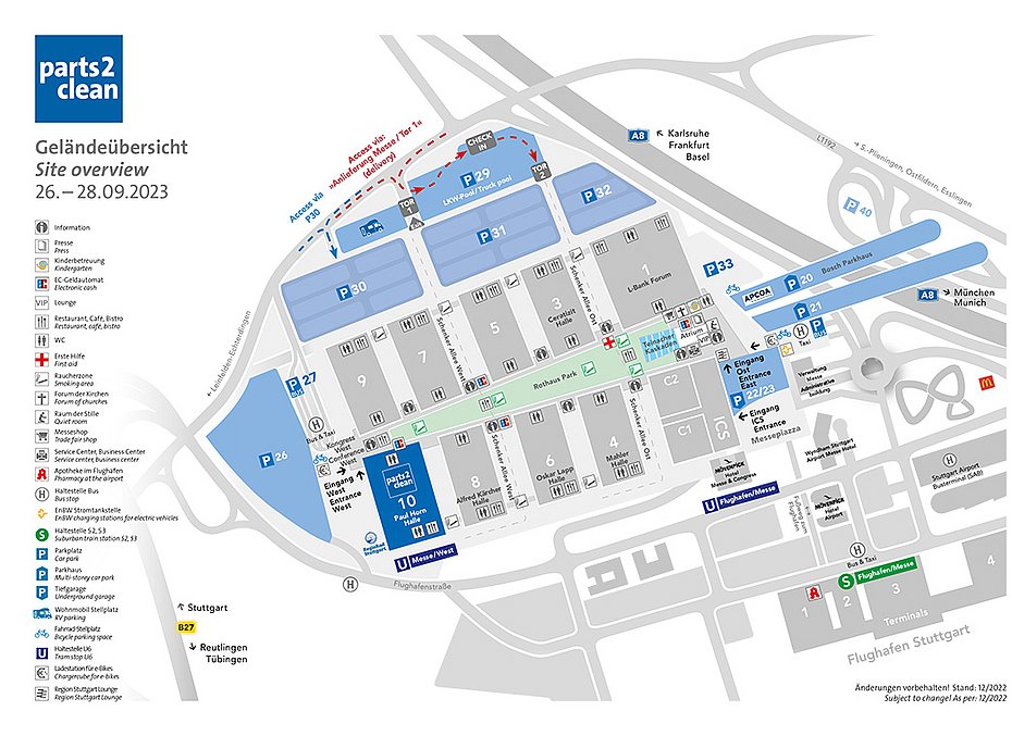 Site plan parts2clean 2023