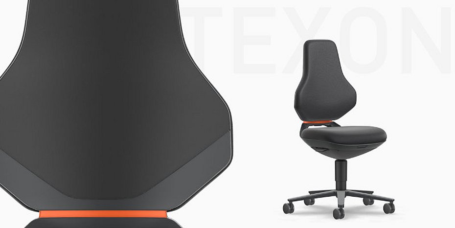 Powder coating work chair cleanroom ESD