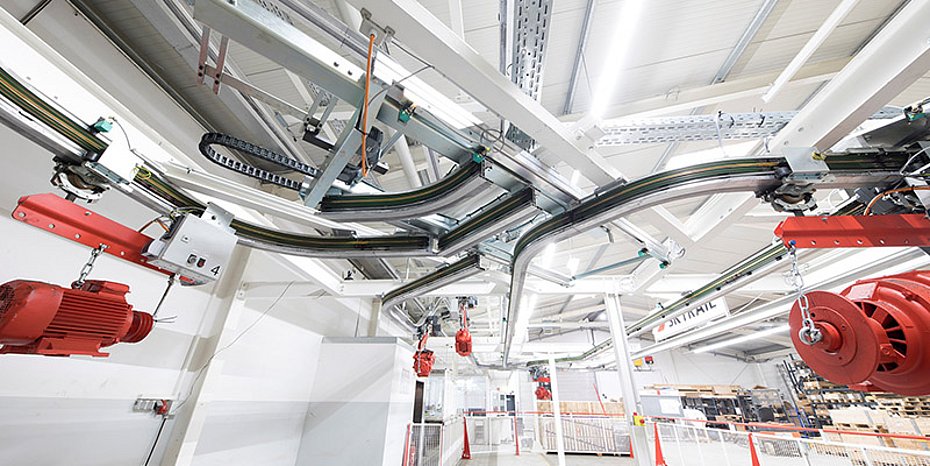 Electric monorail reduces power consumption SEH Skyrail