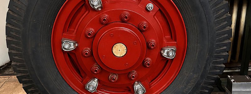 Single-Coat KTL Acrylate Trilex Steel Wheel