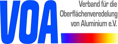 Logo: VOA - Association for the Surface Finishing of Aluminum e. V.