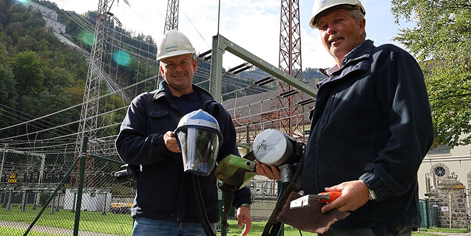 Corrosion protection substation Walchensee power station