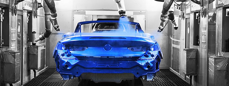 BMW nachhaltigere Lackiererei