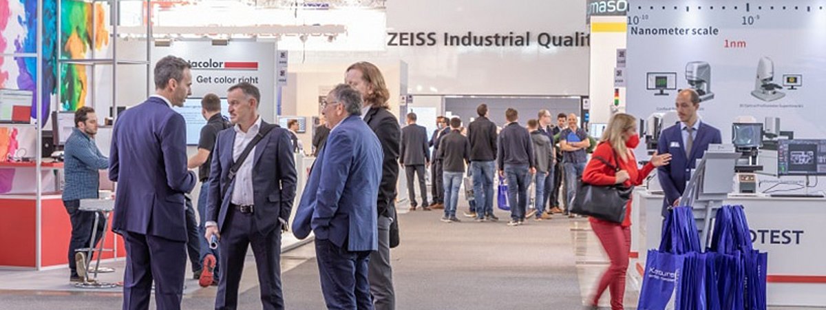 Trade fair Control 2023 Stuttgart