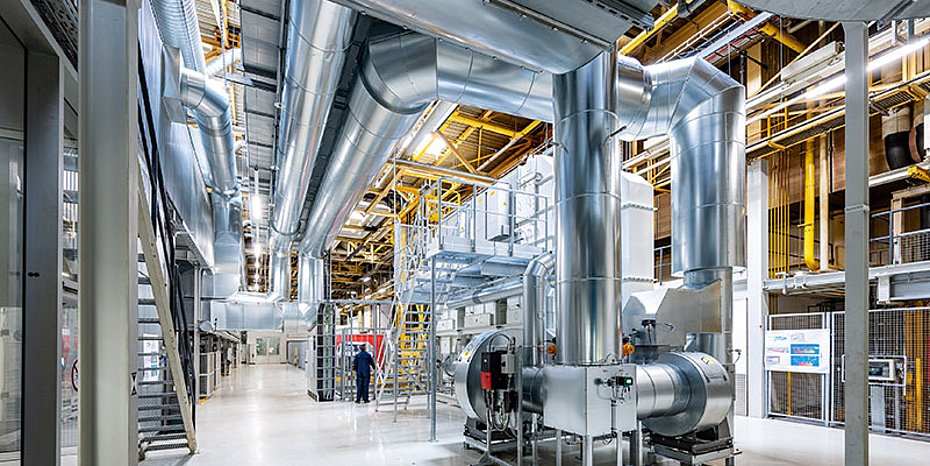 Heat generation Paint shop Thermal oil system