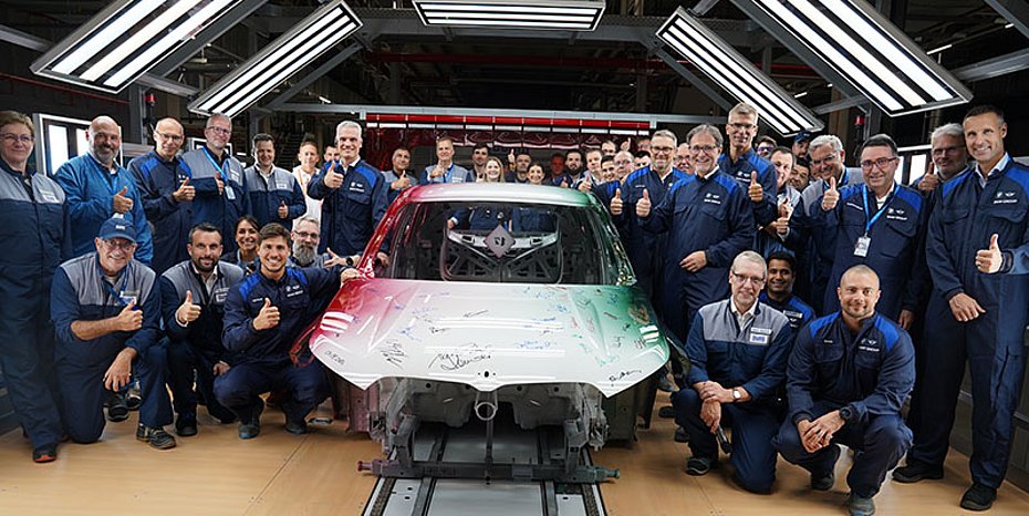 Vehicle paint shop without fossil fuels BMW Debrecen