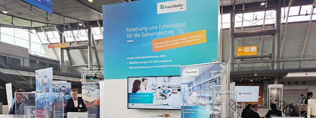 Fraunhofer IPA SurfaceTechnology 2026 digital electroplating